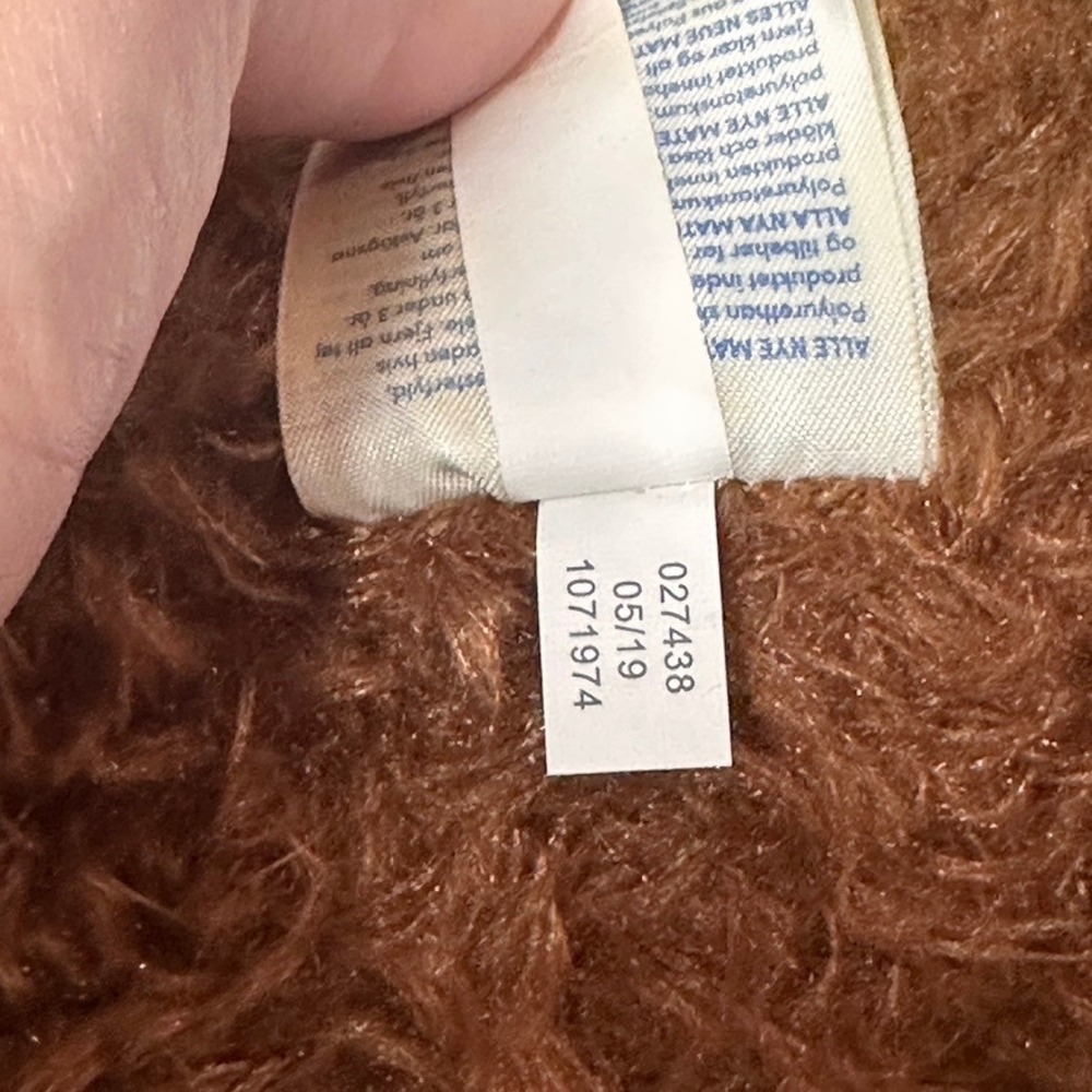 Build-A-Bear Workshop Happy Birthday Brown Shaggy Plush Teddy Bear Candle Paws - Picture 8 of 8